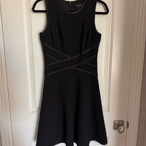 Elegant Sleeveless Black Sleeveless Dress, White House Black Market, Size 2